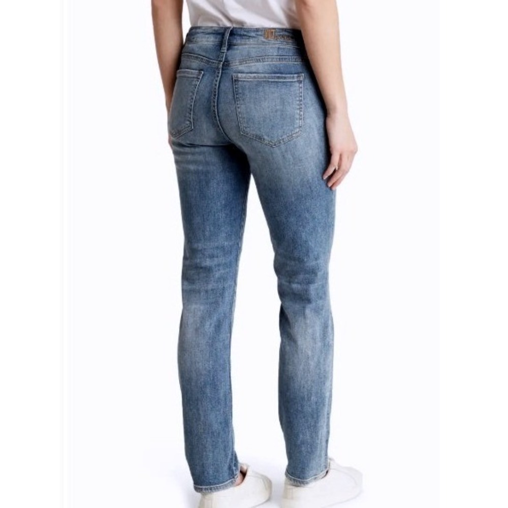Kut from the Kloth Women's Katy Boyfriend Jeans Medium Wash Size 6 - Picture 3 of 16
